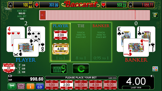 Baccarat – game